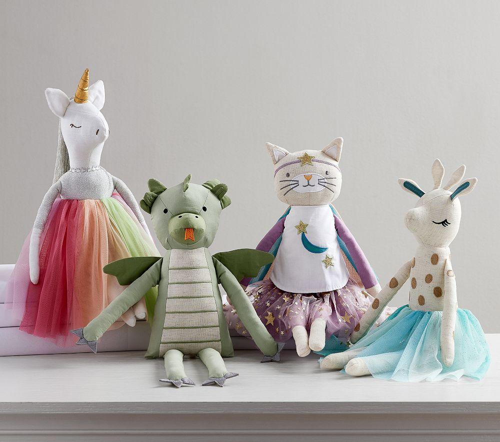 Designer Soft Animal Doll Collection Pottery Barn Kids AU